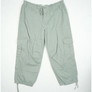 Abercrombie Fitch Paratrooper Pants Cargo Baggy Adjustable Y2k Vintage Size XL
